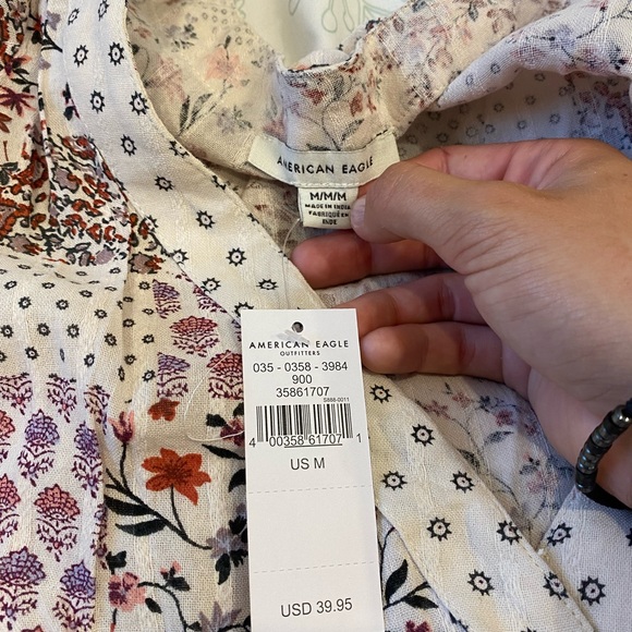 AE Wrap-Front Blouse - Picture 3 of 6